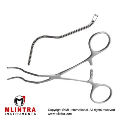 Gregory Atrauma Profunda Clamp Stainless Steel, 18 cm - 7"